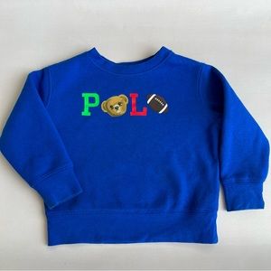 Ralph Lauren Polo 2T bear Sweatshirt